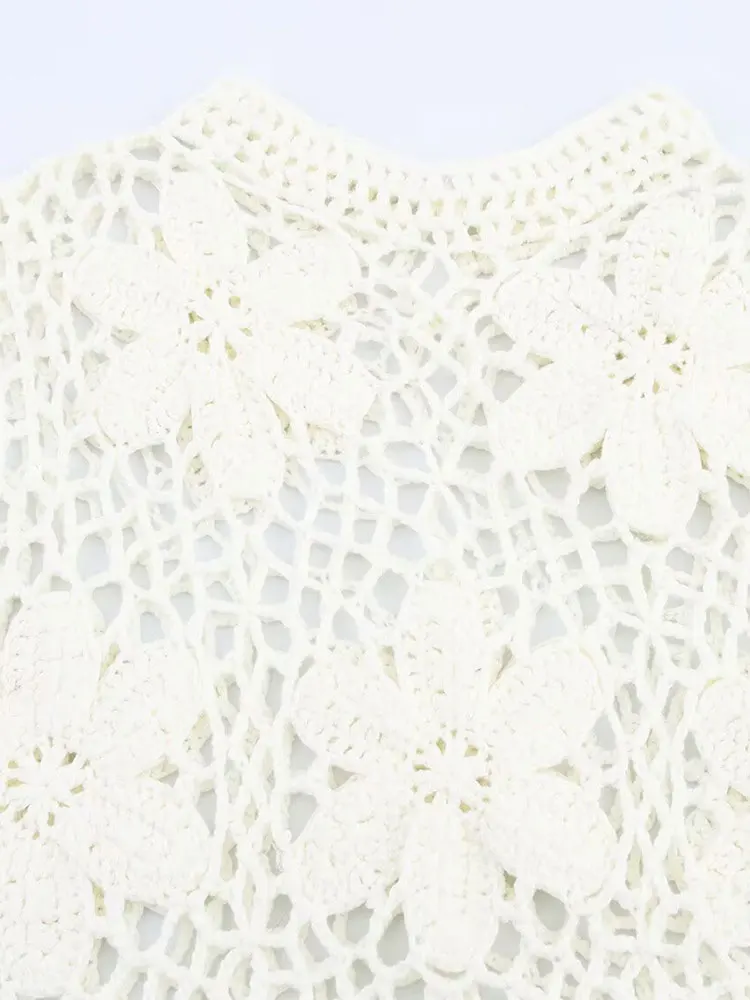 2025 Women's Dresses Women Flower Embroidery Splicing Midi Dress Summer Sleeveless Patchwork Long Elegant Dresses ﻿