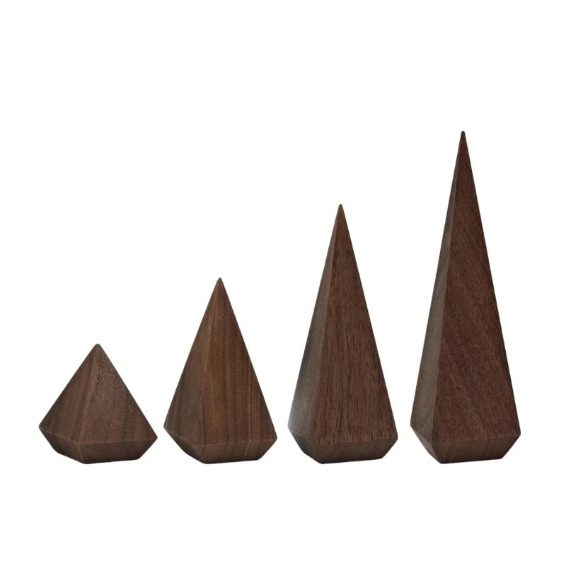 Elegant Rings Storage Stand Rack Compact Walnut Rings Display Organizers