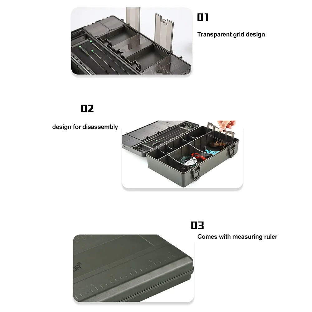 

Коробка для ловли карпа, групповая коробка для крючков для карпа, чехол для хранения оснасток для волос, коробка для рыболовных снастей, аксессуары для рыболовных снастей