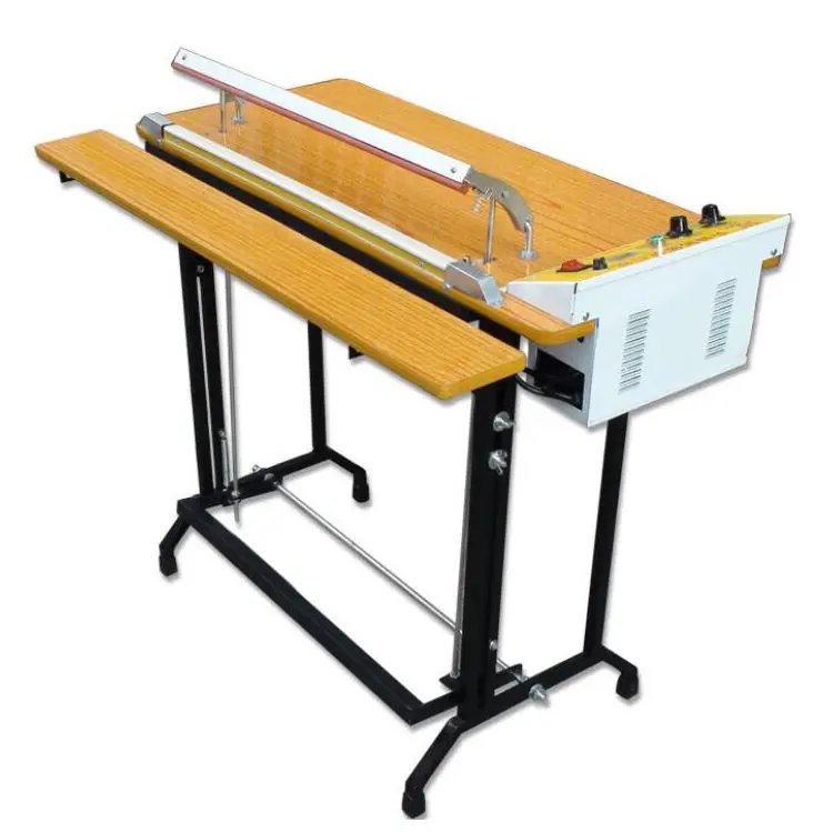 Fruits, vegetables, beans, hot-pressing film sealing machine, packaging machine, foot pedal PVC PET plastic bag, heat sealing an