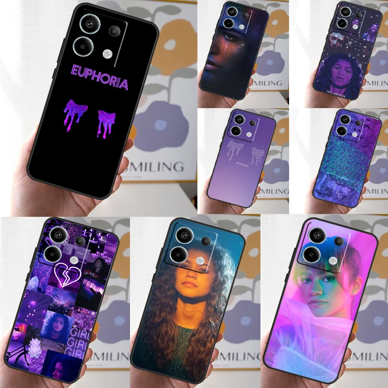 American TV Series Euphoria Case For Xiaomi Redmi Note 11 9 10 12 13 Pro Plus 9S 10S 11S 12S Redmi 12 10C 9C 13C Cover