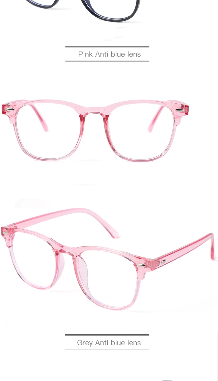 Computerbrille für Damen und Herren, modische Damen-Anti-Blaulicht-Brille, einfacher Stil, hohe Klarheit, Augenschutzbrille – Detail 6