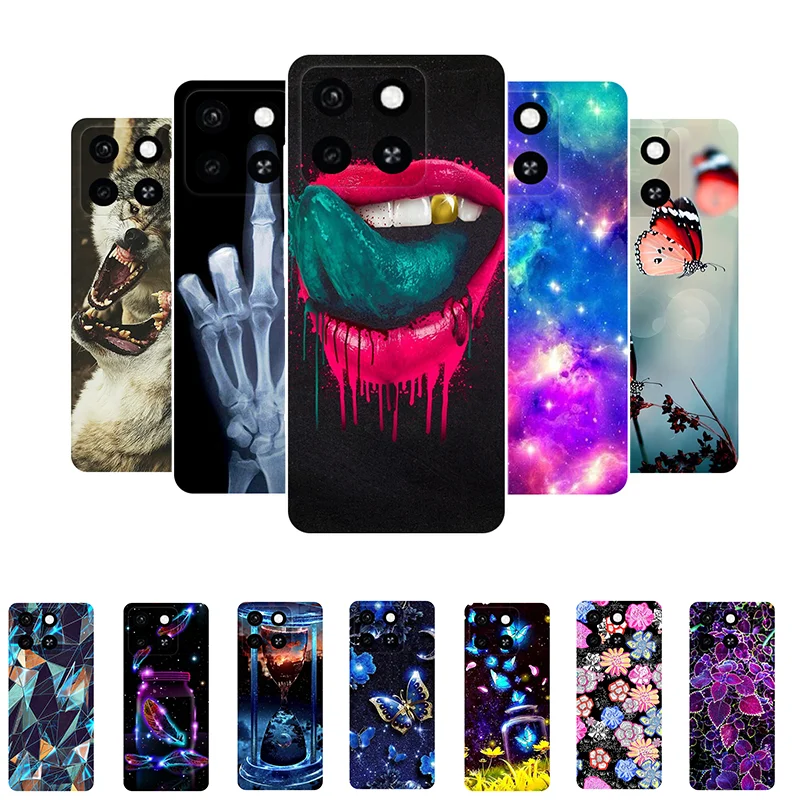 For ZTE Blade A35 Case A 35 Bumper Soft TPU Cartoon Silicone Back Cover For ZTE Blade A35 Phone Cases BladeA35 Fundas