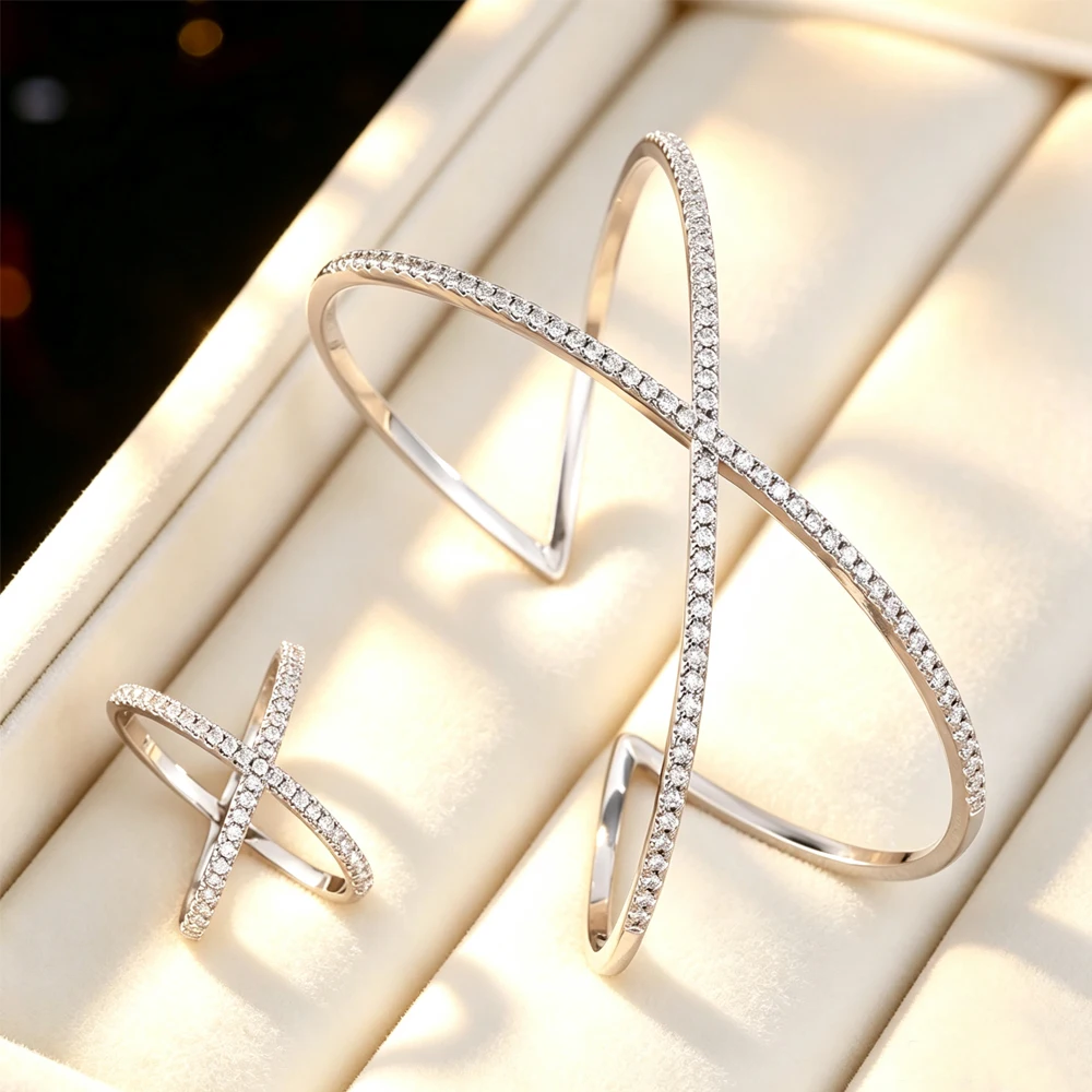ZAKOL Bracelet ouvert en forme - Luxury Bags Cz avis et prix