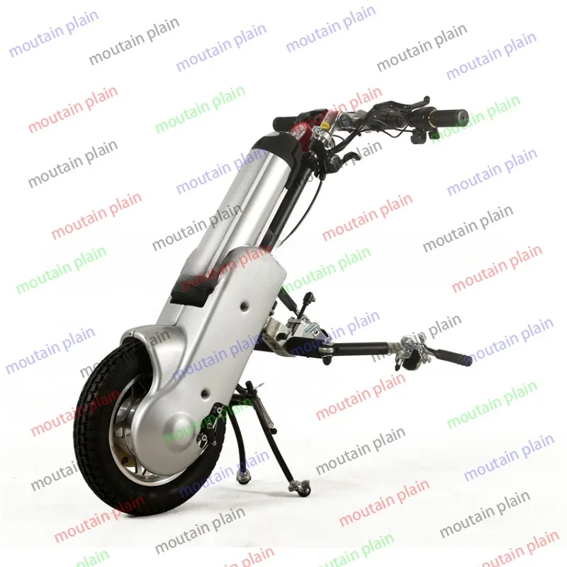 Electric Drive Front Eleltric Handbike  Sport / Folding Wheel Chair Q1 Disabled   Wheelchair Attachment  Trailer