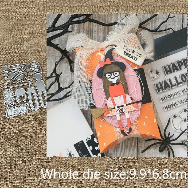 

Металлическая вырубная форма XLDesign Craft для декораций на Хэллоуин, вырубка для скрапбукинга, тиснение для альбомов и бумажных открыток