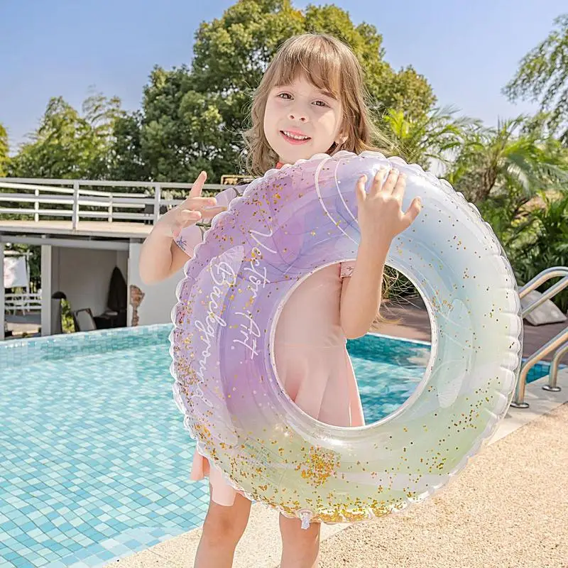 Donut Swimming Ring Inflatable Pool Float for Adult Kids Swim Circle Baby Swim Tube Water Play Mattress Swimming Pool Toy