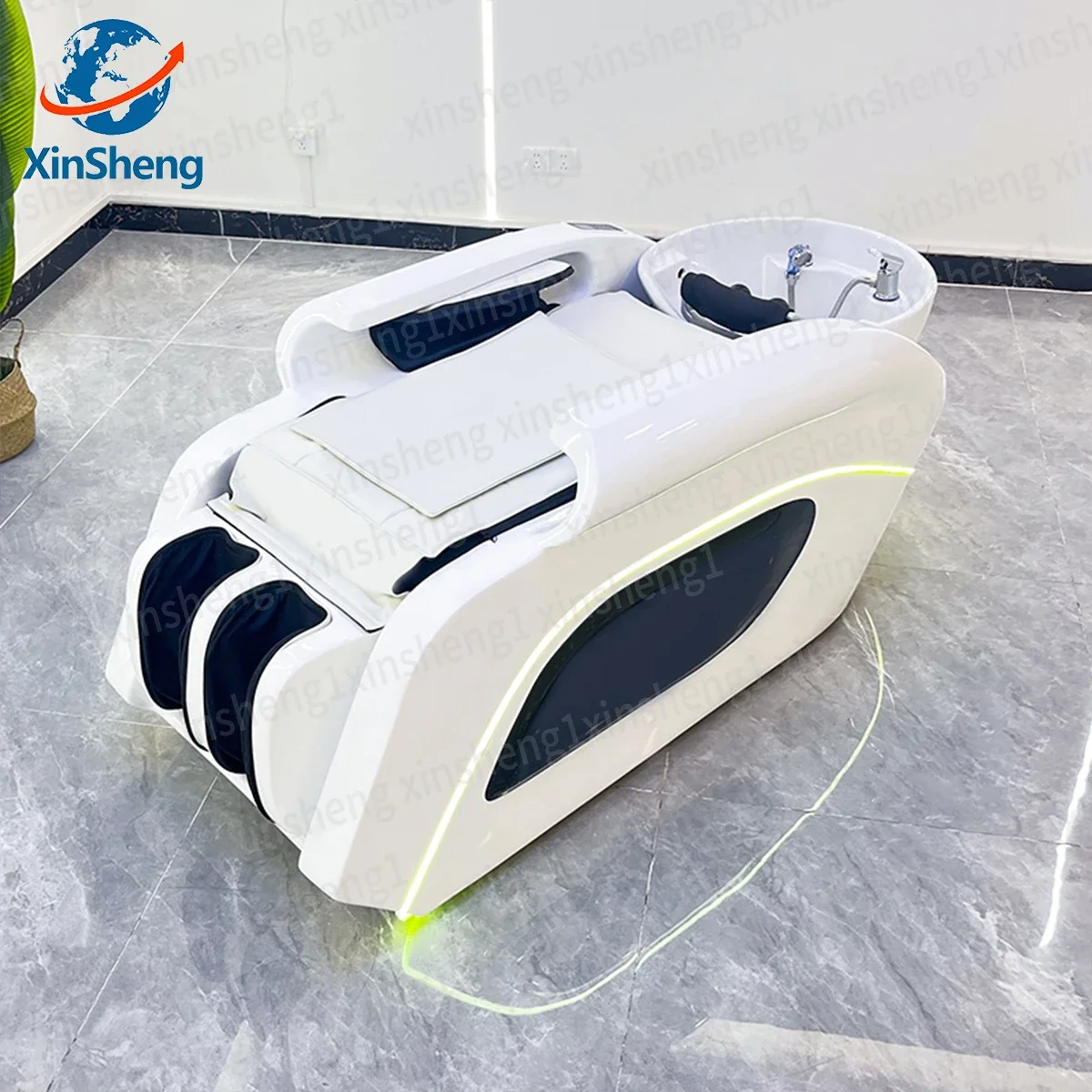 

XinSheng Massage Table Massage Bed Shampoo Beds Salon Furniture Sofa Bed Barber Hair Washing Hairdressing Head SPA Water Therapy