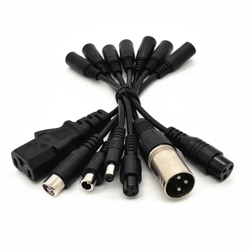 Câble de harnais pour voiture électrique/équilibre, Dc5521 vers Canon, produit vidéo, tête d'aviation initiale, ligne de Conversion de véhicule d'équilibre Rca