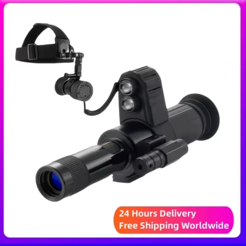 HD Cross Cursor Aiming Infrared night vision to hunt Tactical Helmet Telescope Monocular IR Laser Night vision sight for hunting