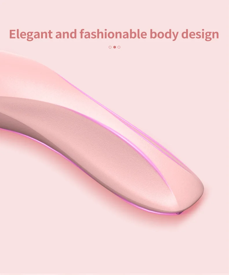 2-in-1-Damenrasierer, elektrischer Damenrasierer, wasserdichter Bikini-Gesichtstrimmer, schmerzlose Haarentfernung für Mädchen, Unterarm, Bein, Körper, Arm – Detail 6