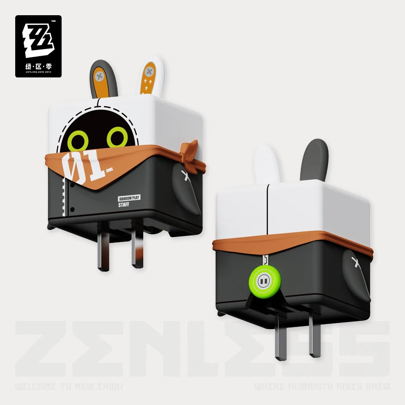 

Zenless Zone Zero Fast Charging Head 35W Bangboo Head Charging Case Protective Cover Charging Accessory Decoration Gift