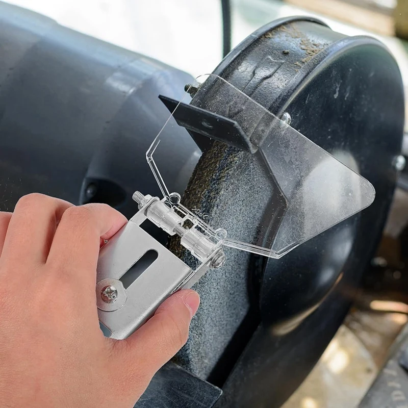 AC62-Bench Eyes Shield, 2 Pcs Eye Shield For Bench Eyeshield Replacement Kit For Most Bench Grinders