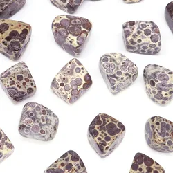 Natural Variegated Snowflake Jasper Crystal Reiki Healing Tumbled Stone Mineral Bulk Gems Home Decor Fish Tank Aquarium Specimen