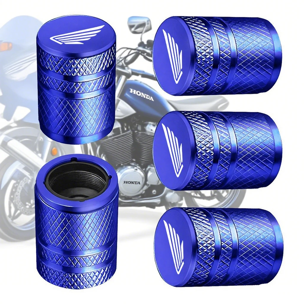 

Motorcycle Wheel Tire Valve Caps Air Stem Covers Accessories For Honda Hornet 600 250 CB500X NC750X PCV Forza 125 CB650R CBR 954