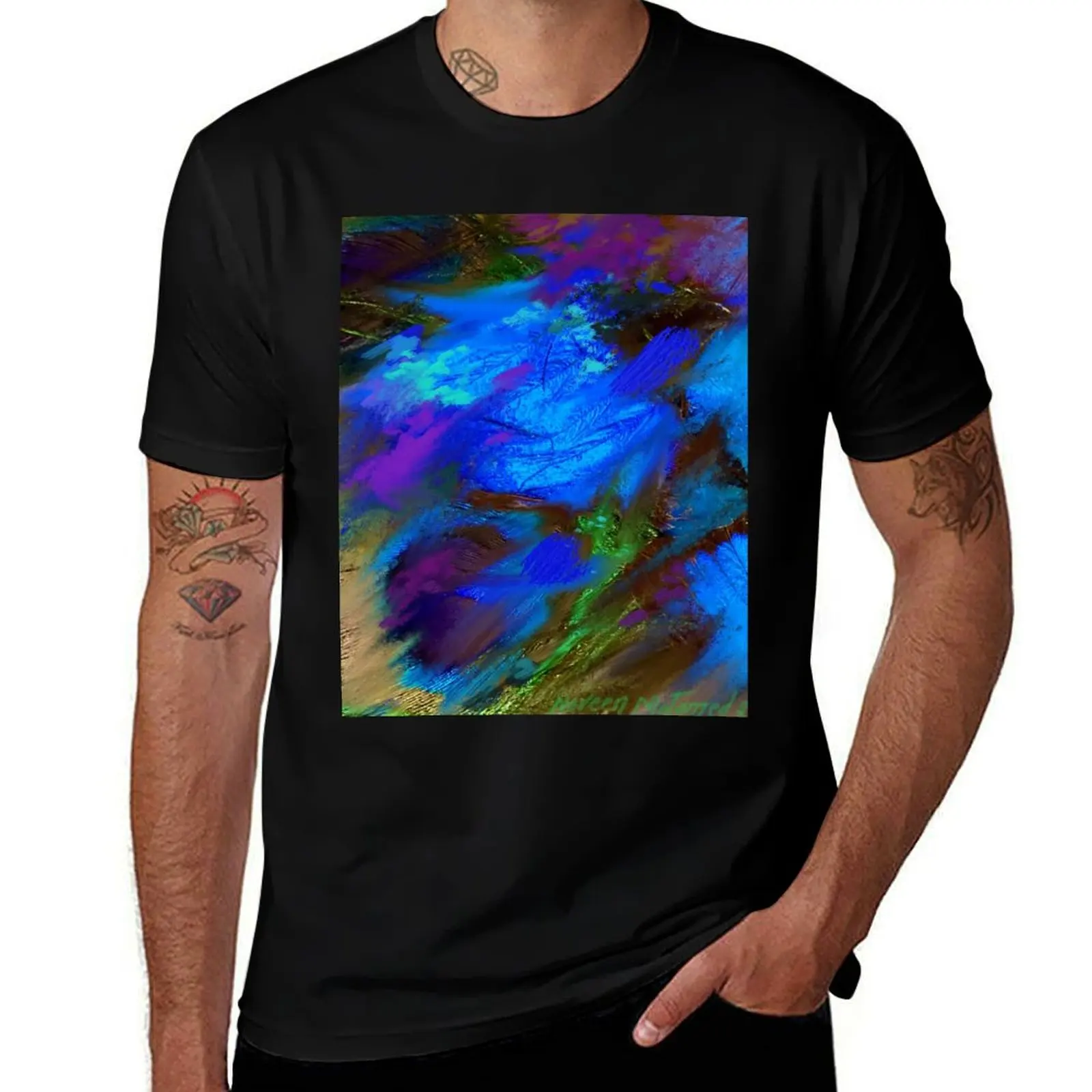 

Abstract nature T-Shirt Casual Daily Outfit T-Shirt