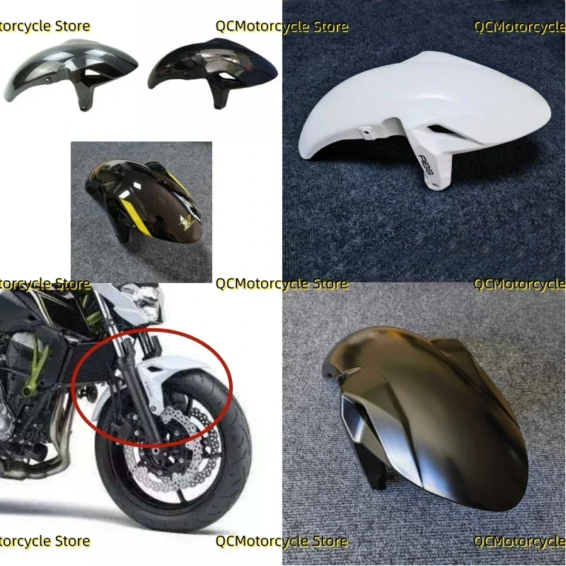 

Front Fender Fairing Mudguard Front wheel Covers Fit For Kawasaki Ninja 650 Ninja650 2017 2018-2024 Z650 2017 2018 2019-2023