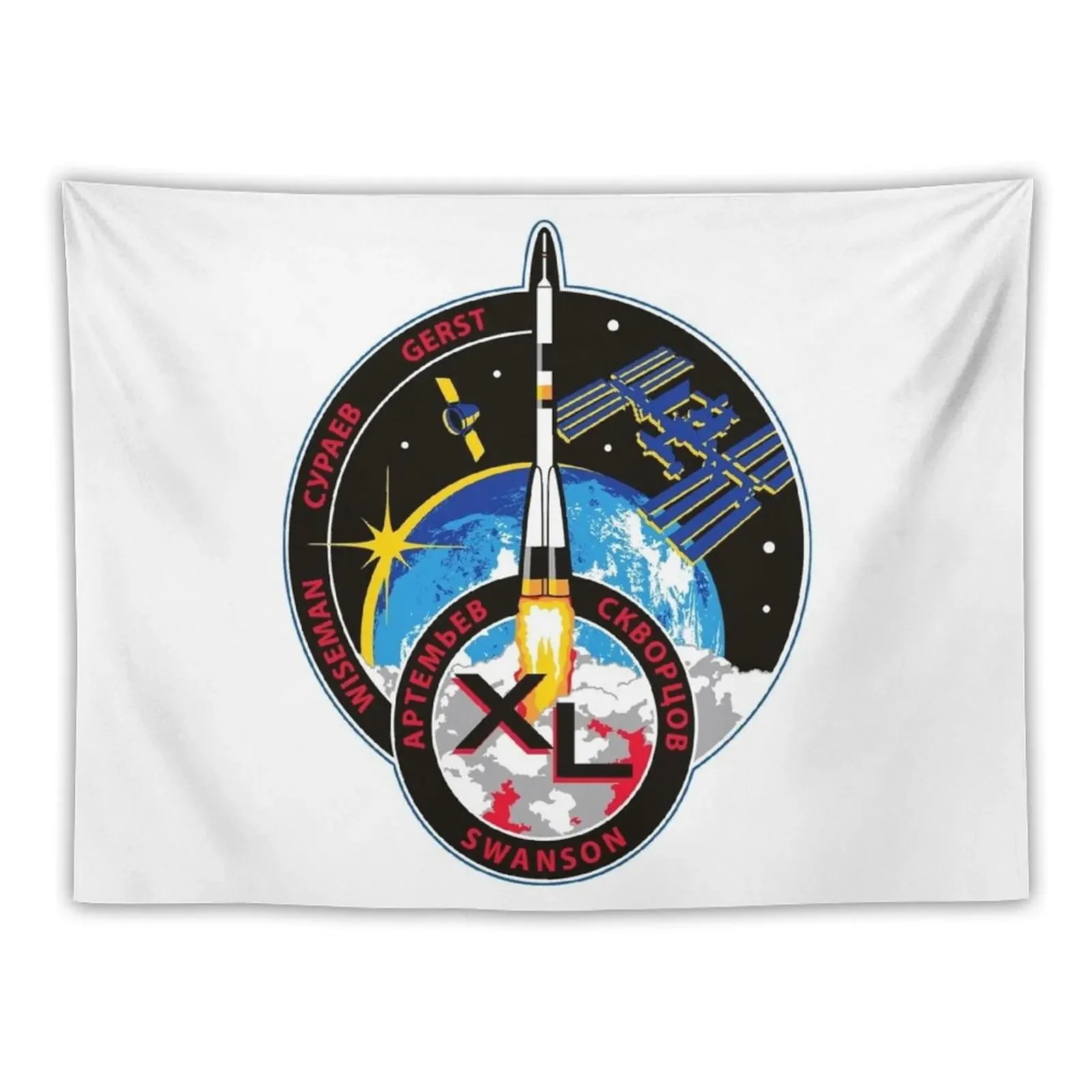 

Expedition 40 Mission Patch Tapestry Room Decorator Decoration Room Bedrooms Decorations Tapestry