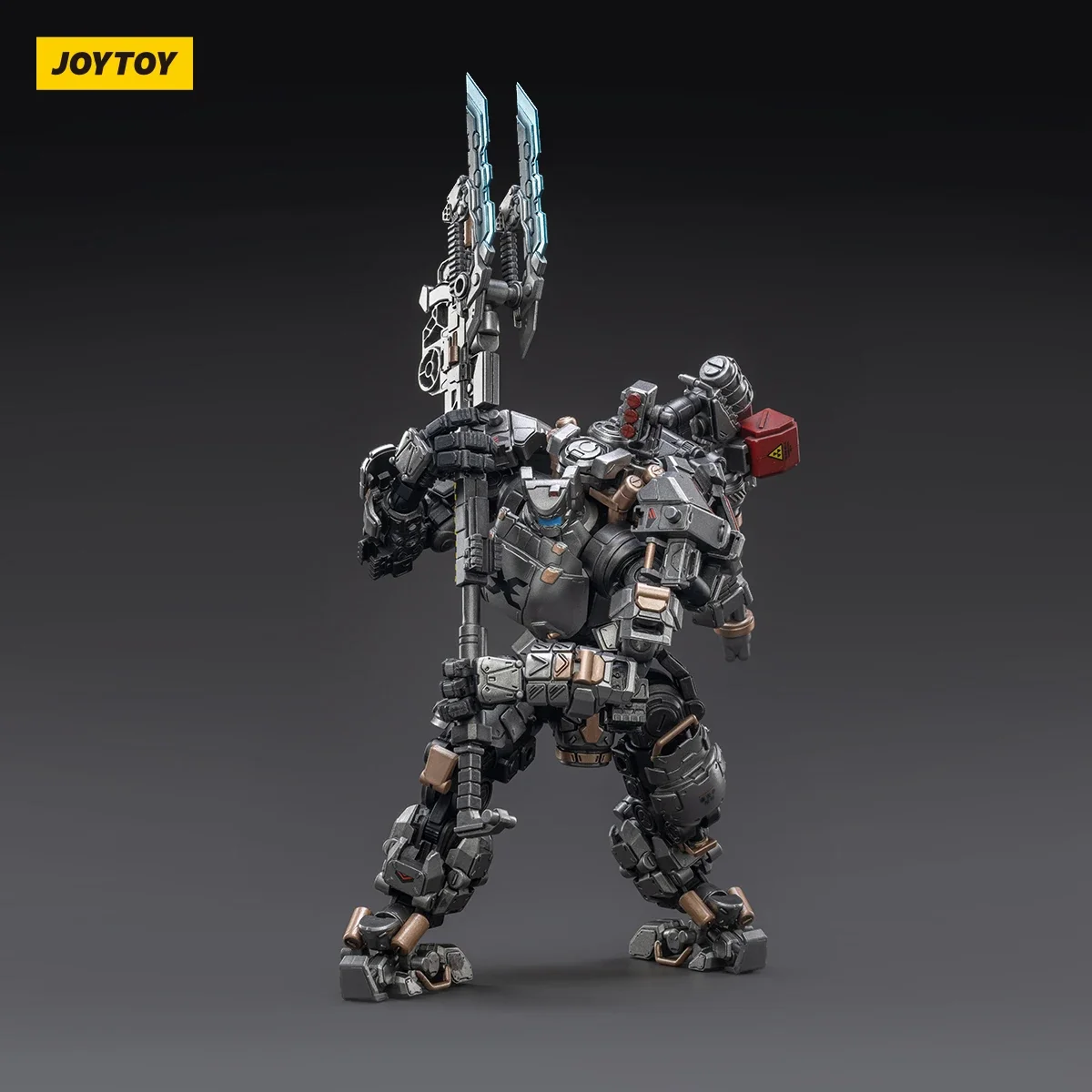 In Stock 100% Original JOYTOY STEEL BONE 09 FIGHTING MECHA SILVER GUARDIAN Robot Action Model Art Collection