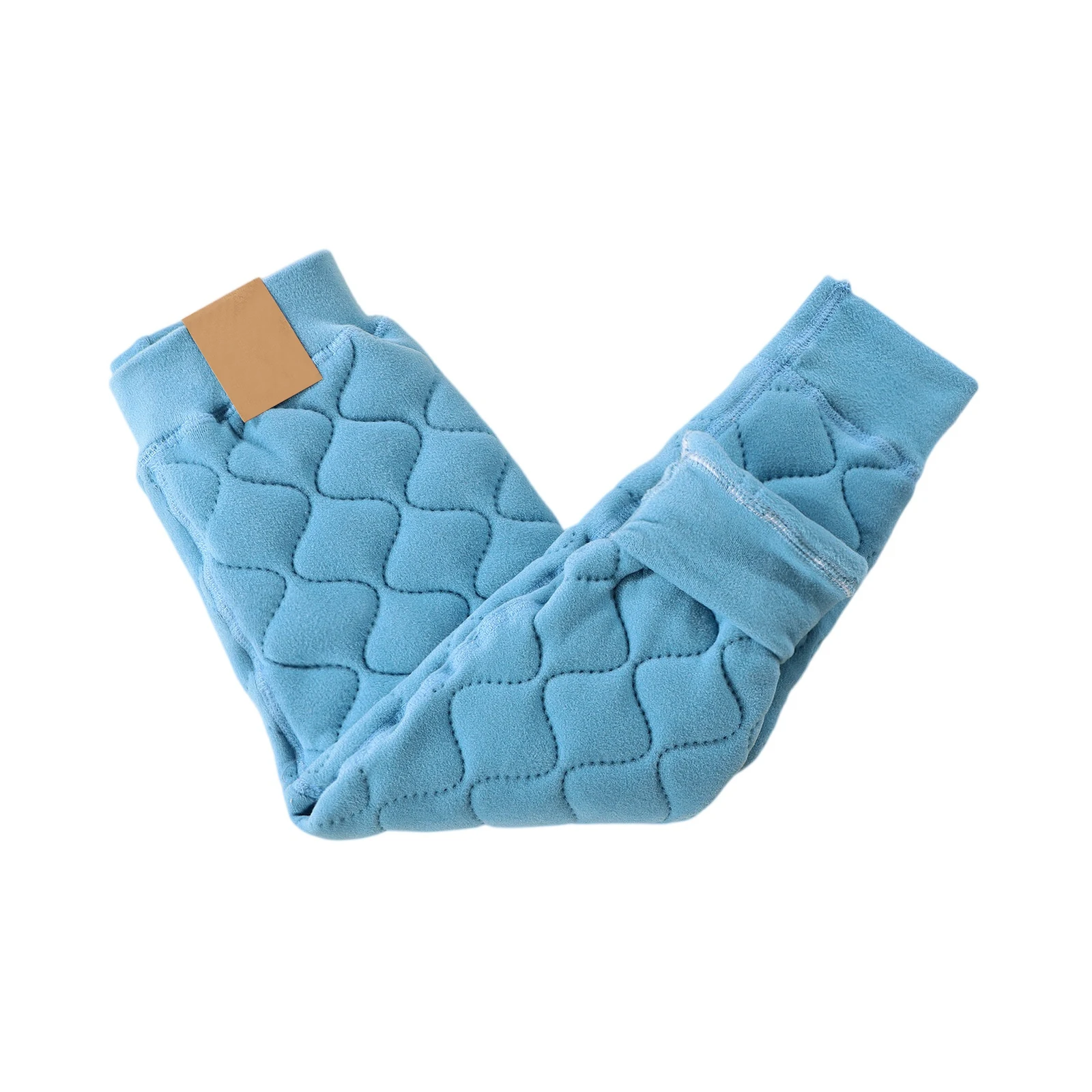 Children'S Leggings Autumn And Winter Single Pants Warm Pants Thick Autumn Pants Solid Color Multi-Color Home Clothes Daily