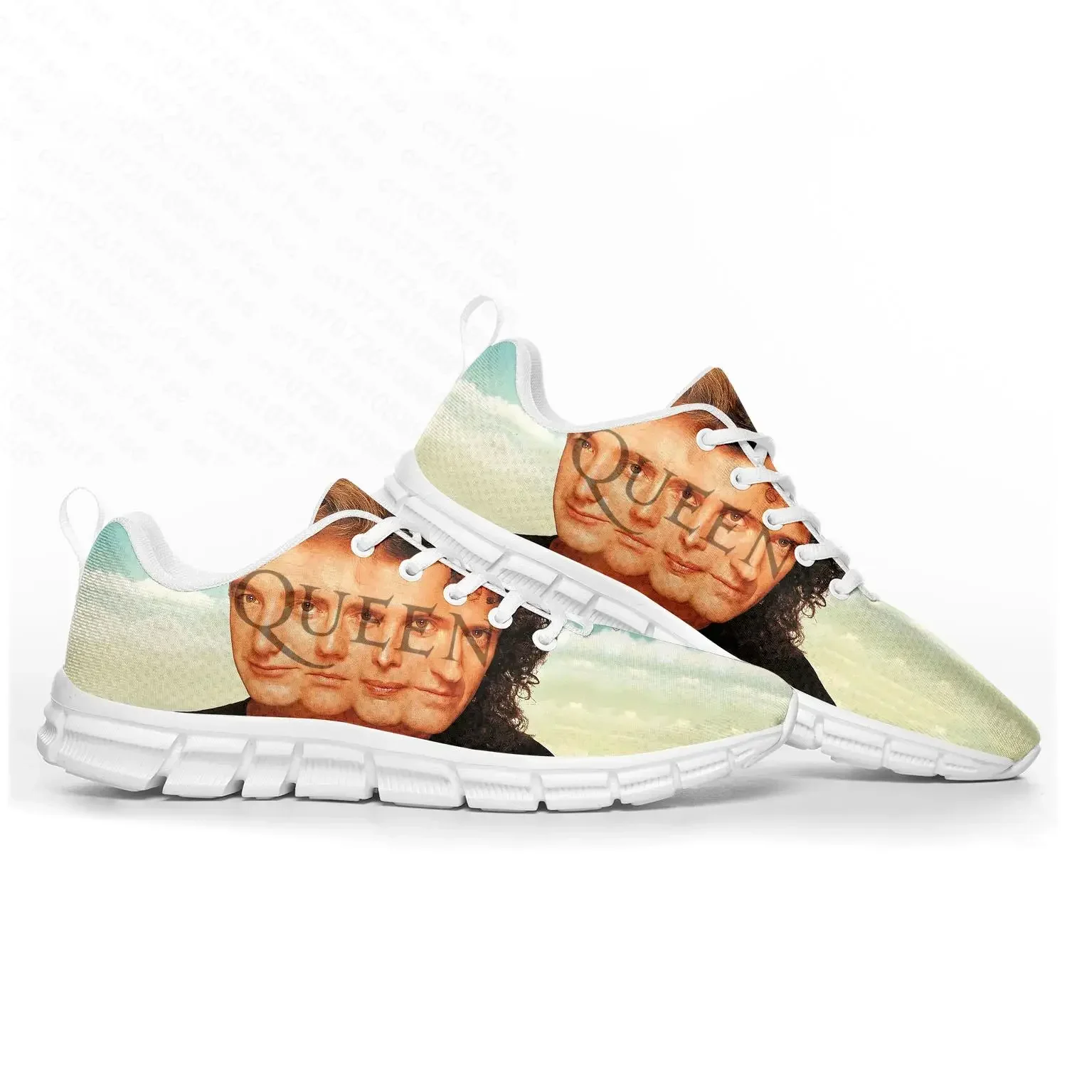 

Queen Rock Band Fashion Sports Shoes Mens Womens Teenager Kids Children Sneakers Casual Custom High Quality Couple Shoes White