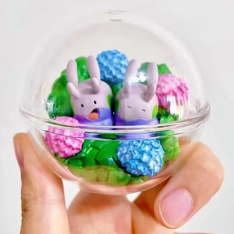 حقيقية إعادة مينت وقت الفراغ الكرة Trapinch Gonbe Slowpoke Goomy تحصيل عمل نموذج لجسم لعبة تحصيل هدية عيد ميلاد #3