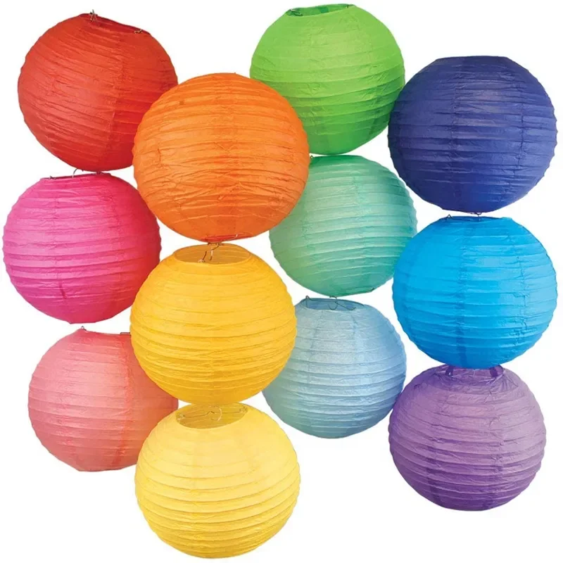 

8" High quality Hanging Paper Lantern paper lanterns bulk Parties Decor for Christmas Festival 200pcs