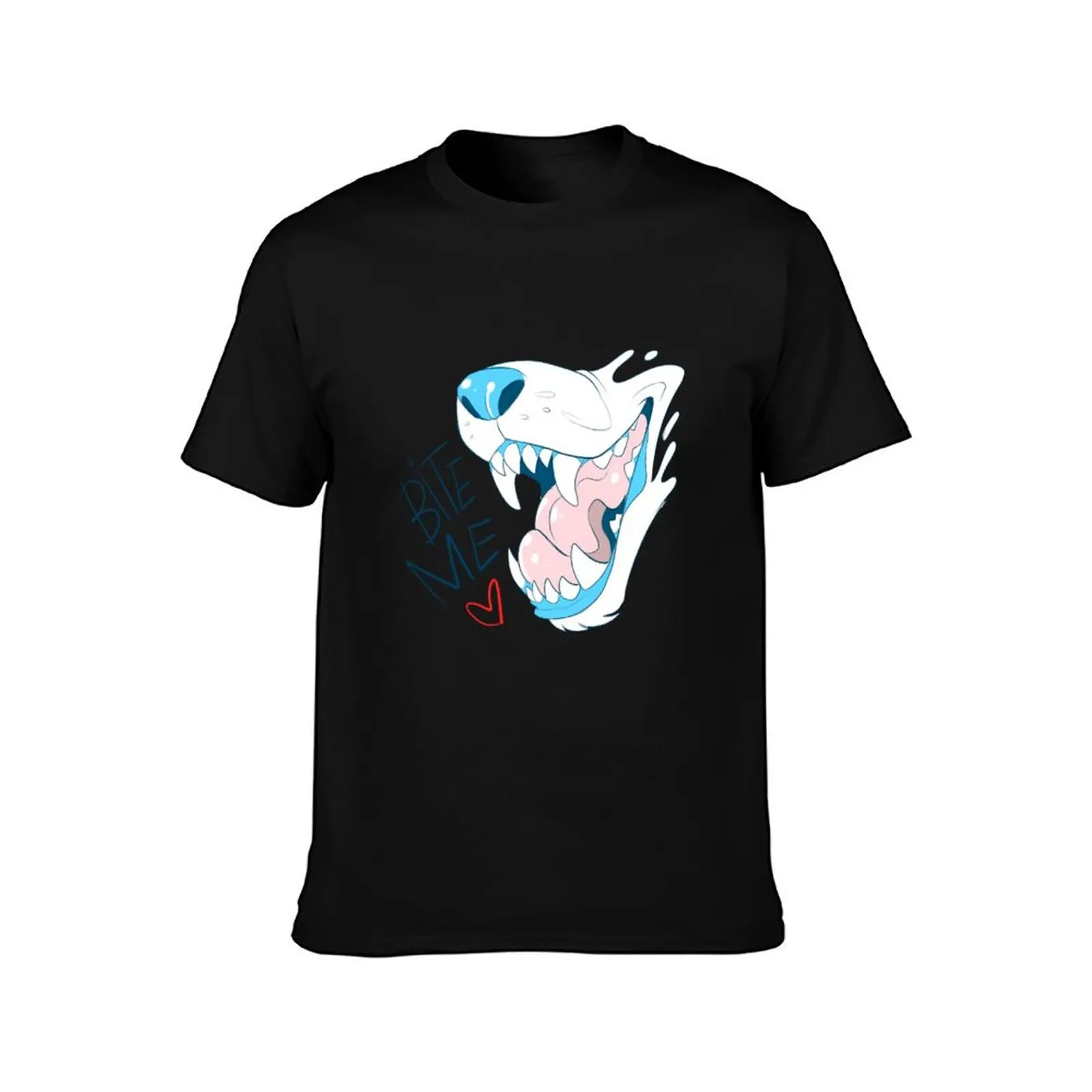 <3Bite Me<3 T-Shirt Simple Graphic Design T-Shirt