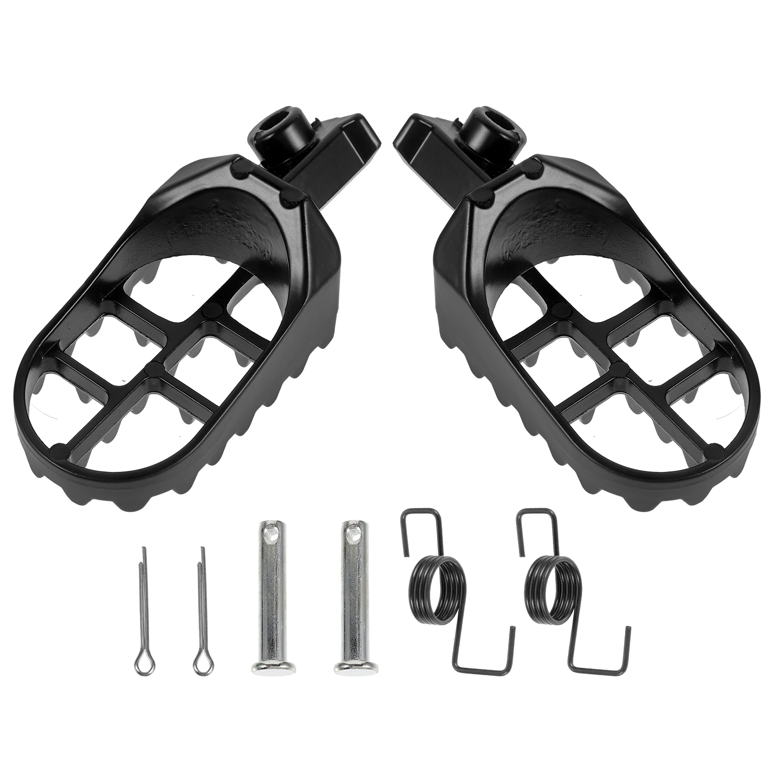 

1 пара подножек для велосипеда из алюминиевого сплава, устойчивые недеформируемые подножки для мотоцикла, аксессуары для мотоцикла, подставка для ног для велосипеда для грязи