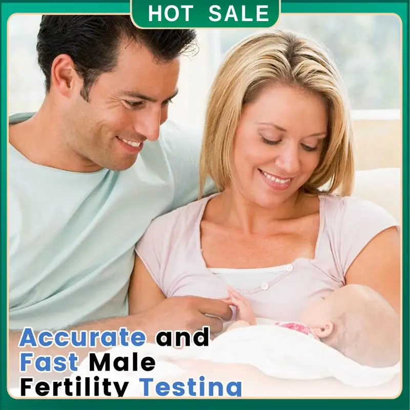 My Home Easy-To-Use Home Sperm Test Kit For Men - Precise Sperm Count Observation And Swift Results