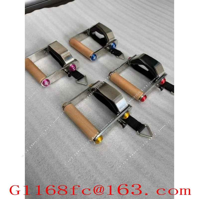 Stainless Steel Rear Pull Side Lifting Position Pull-down Handle Gantry Accessories Grip Strength Shoulder Training Device