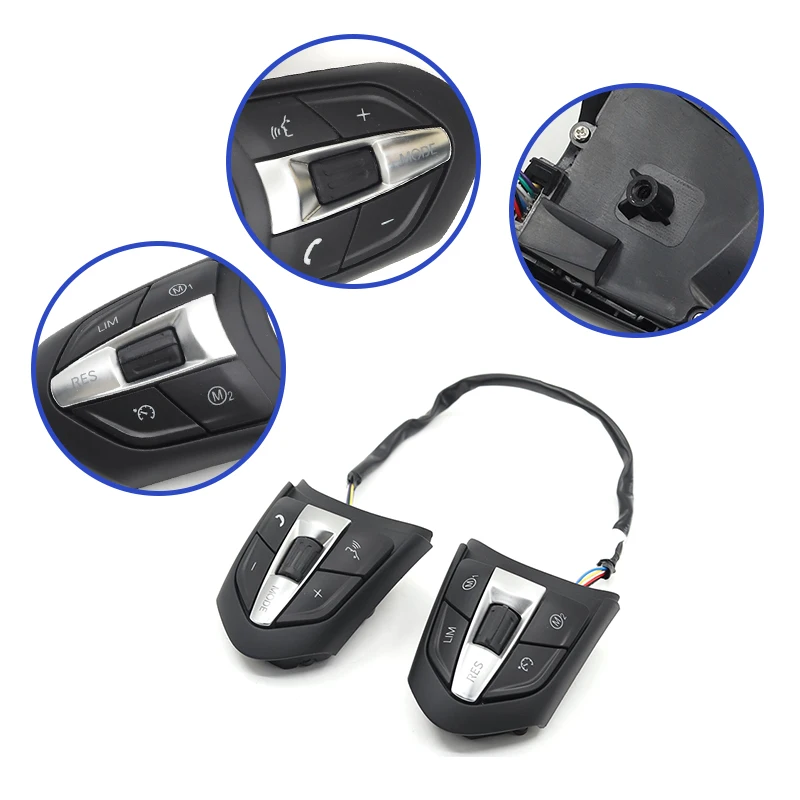 Car Multi-function Steering Wheel Cruise Control Button Switch For M Sports 1 3 4 5 6 7 Series F20 F21 F22 F23 F30 F31 F32