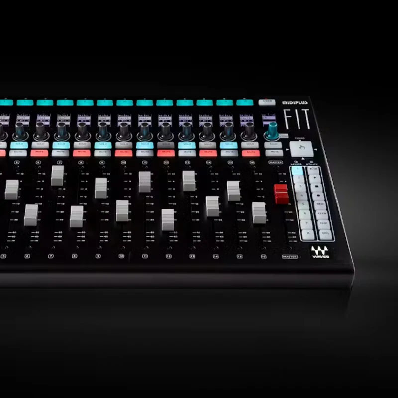 Midiplus Waves FIT Recording Mix Controller Fader Host Arranger