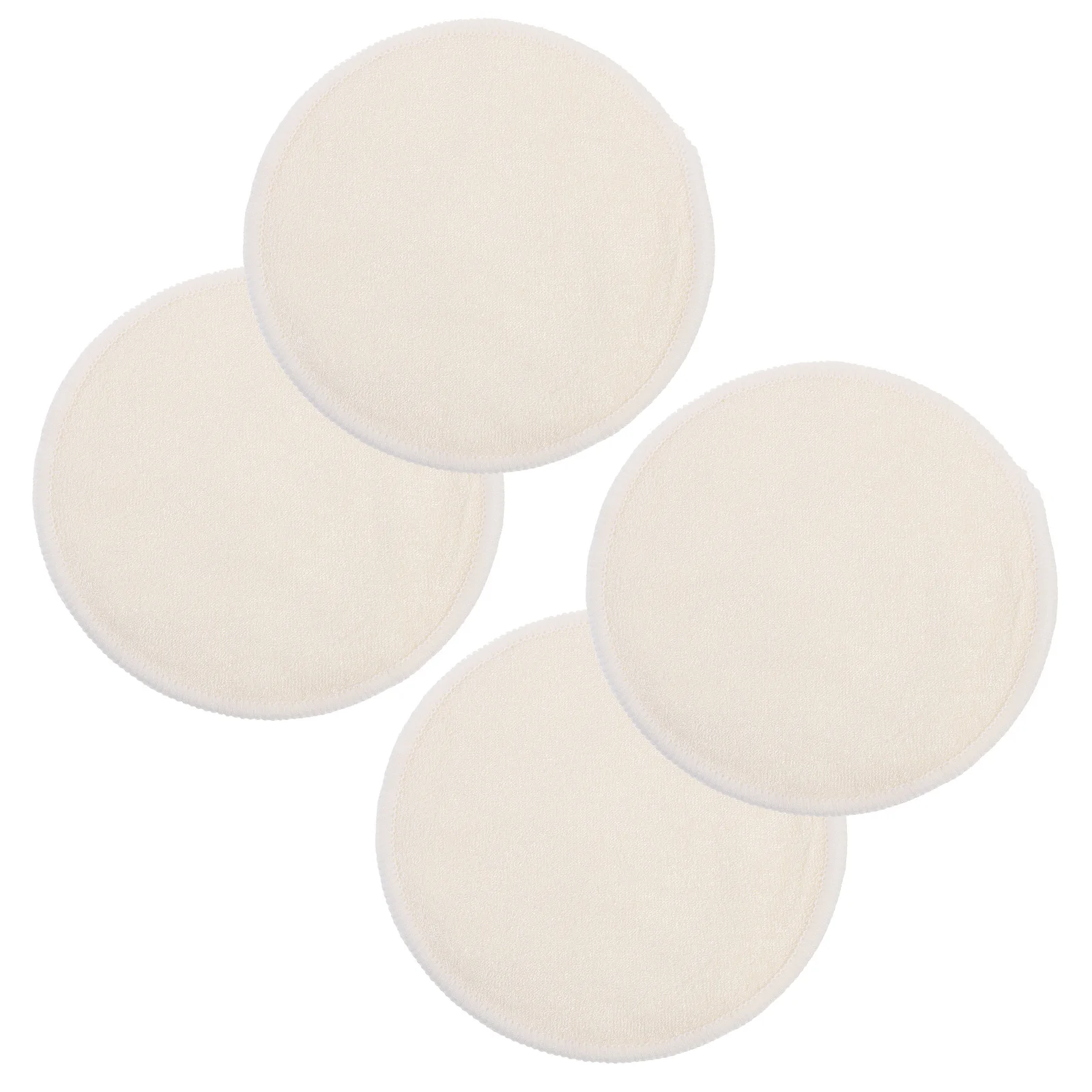 4Pcs Washable Breastfeeding Pads Absorbent Nursing Cushions Comfortable No Trace Design Nursing Pad Breastfeeding Pads