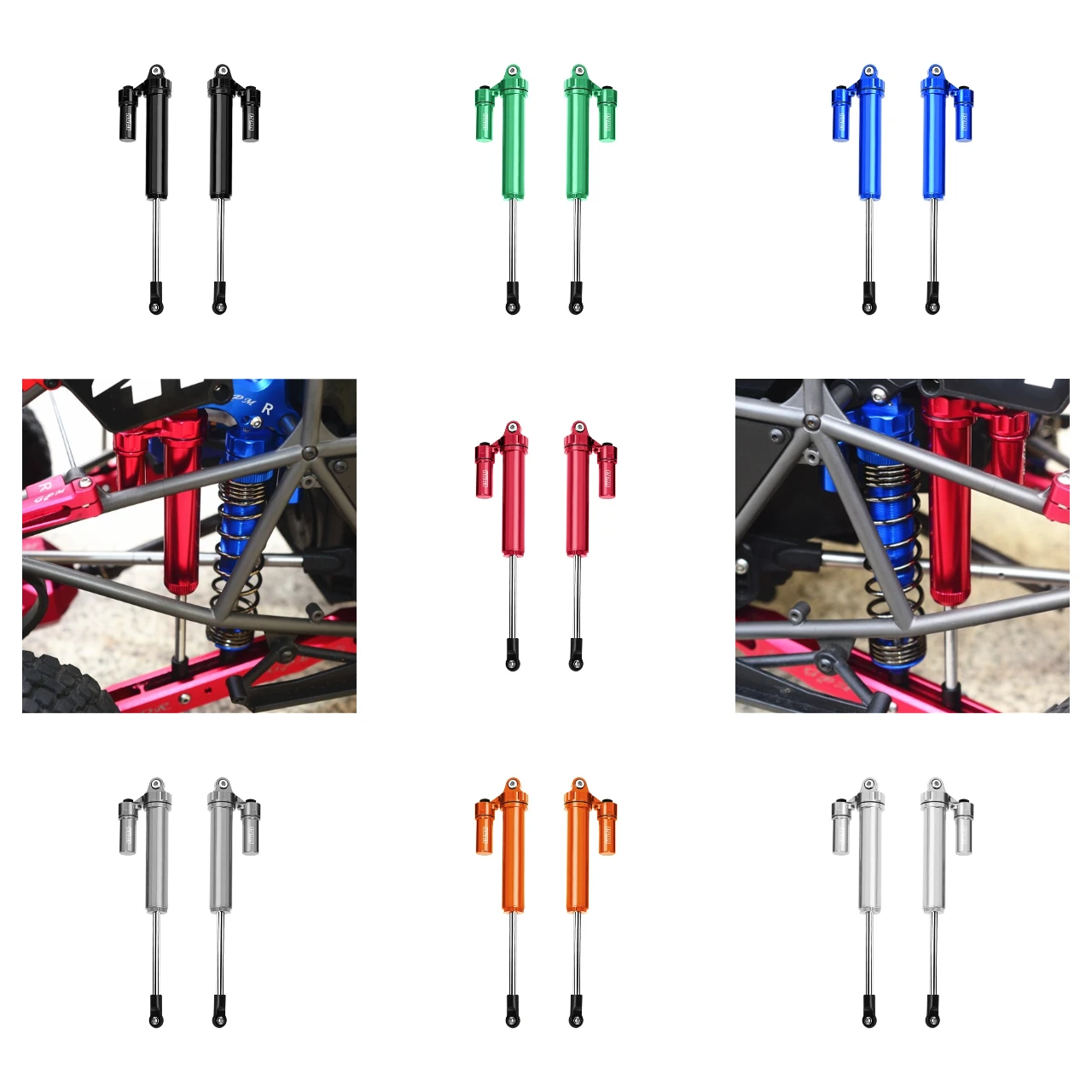 

GPM Aluminum Rear L-Shape Internal Damper For TRAXXAS 1/7 Unlimited Desert