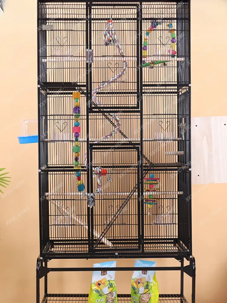 

Luxury Villa Large Bird Parrot Breeding Extra Large Xuanfeng Tiger Skin Peony Squirrel Totoro