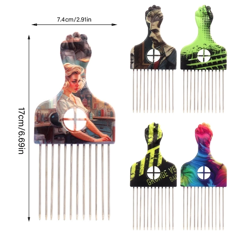 Lược chải tóc châu Tạo kiểu tóc thẳng Chọn lược chọn tóc cho phụ nữ và nam giới