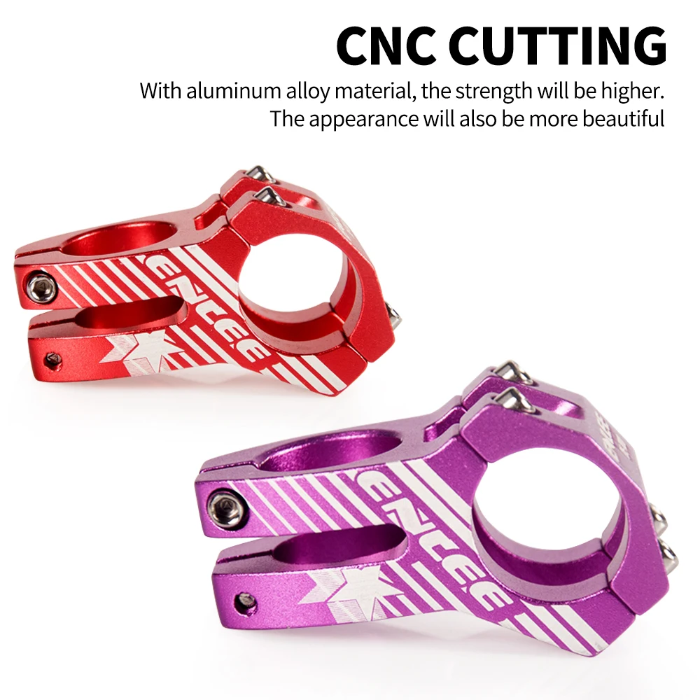 ENLEE MTB الجذعية عالية القوة قصيرة المقود الجذعية سبائك الألومنيوم دراجة جسر سباق الإنحدار الدراجة/الطريق دراجة الجذعية #3