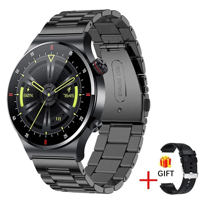 Lige ecg ppg bluetooth call smart watch männer sport armband nfc wasserdicht benutzer definierte uhr gesicht männer smartwatch für ios android