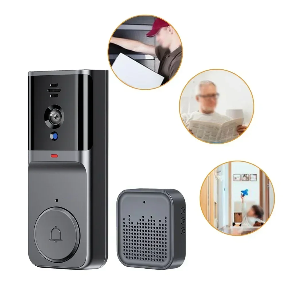 Smart Home Video Intercom Wireless Doorbell Support APP Remote Video Active Wake-up View Home Apartment Security Protection