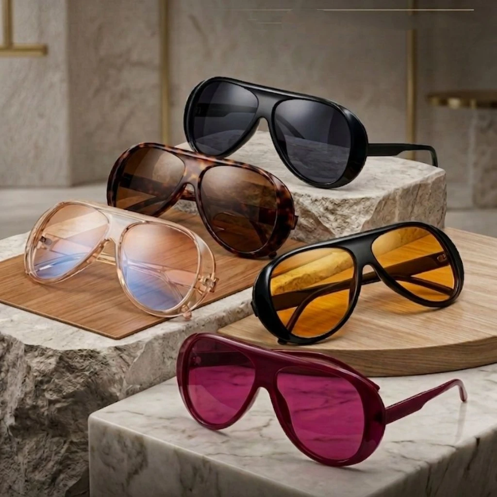 Oversized zonnebrillen damesmo - Sunglasses Uv400 recensie en prijs