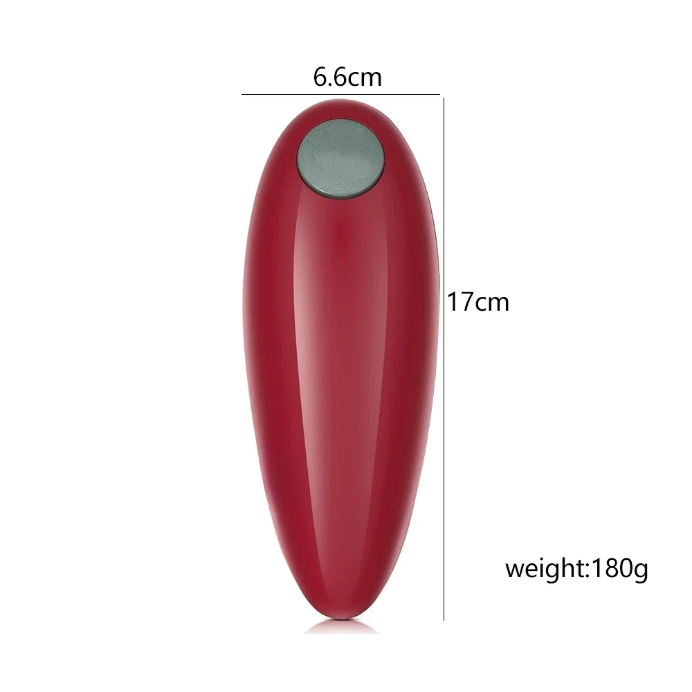 فتاحة علب كهربائية فتاحة زجاجات إبداعية بسيطة منزلية متعددة الوظائف فتاحة علب أوتوماتيكية مع أدوات المطبخ ذات الحافة الناعمة