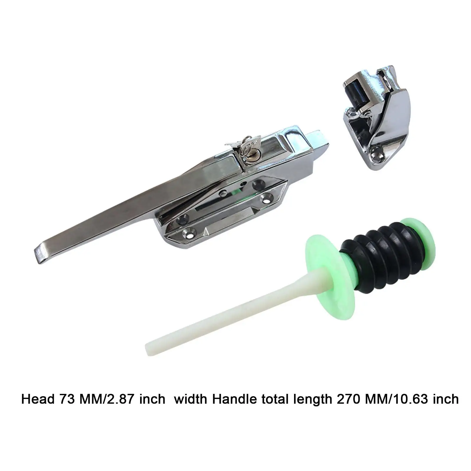 مقبض باب الفريزر المزالج طقم الفريزر لأقفال أبواب الفريزر التجارية