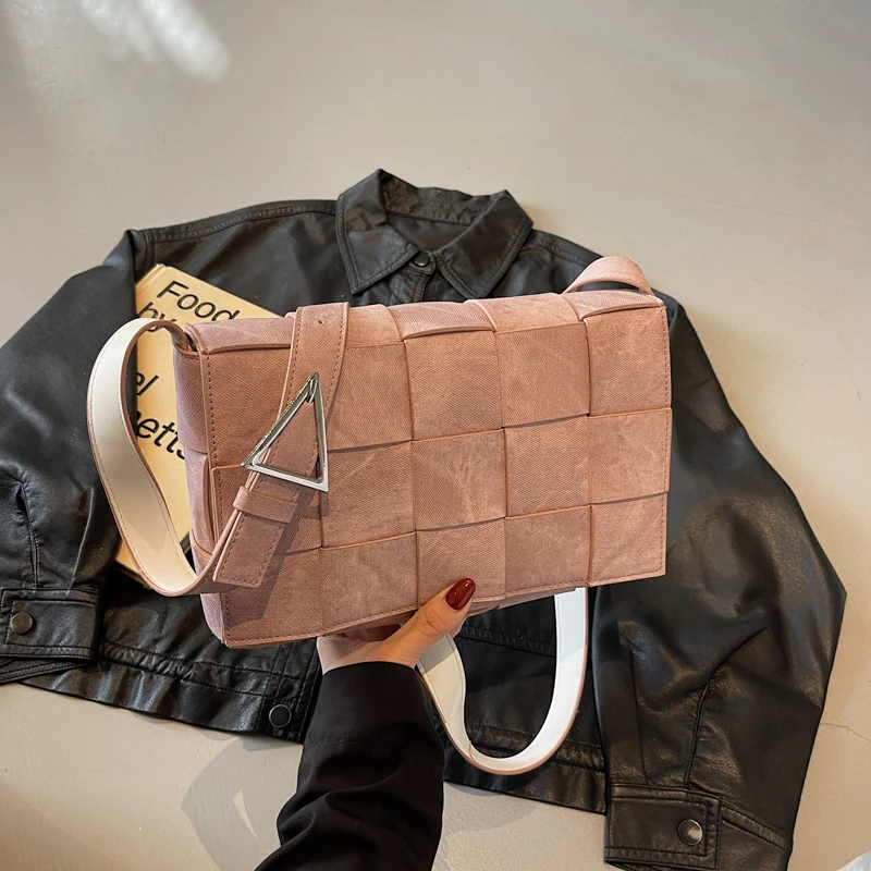 حقيبة كروس جلدية فاخرة للسيدات حقيبة كتف مصممة للسيدات محفظة حمل عصرية فاخرة #2