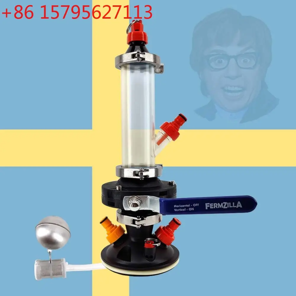 kegLand Bomba de Presión Sueca de 2 Pulgadas para Fermentador FermZilla, Equipo para Elaboración Casera de Cerveza