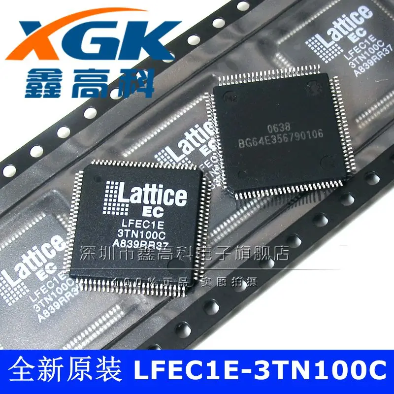 Free shipping   LFEC1E-3TN100C LFEC1E 3TN100C TQFP100    10PCS