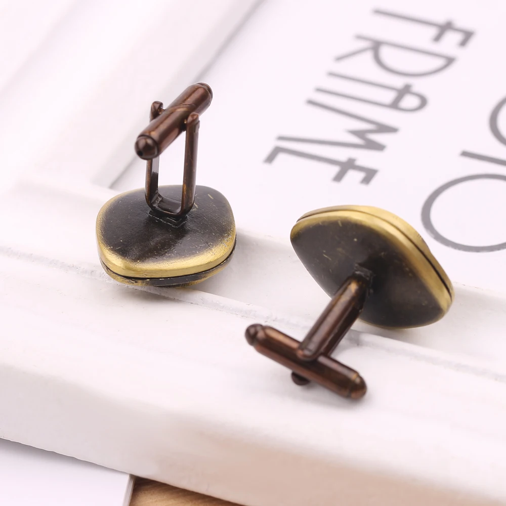 Marvel Superhero Figure Doctor Strange Peripheral Cufflinks Eye Of Agamotto Retro Style Metal Cuff Buttons Clothing Accessories