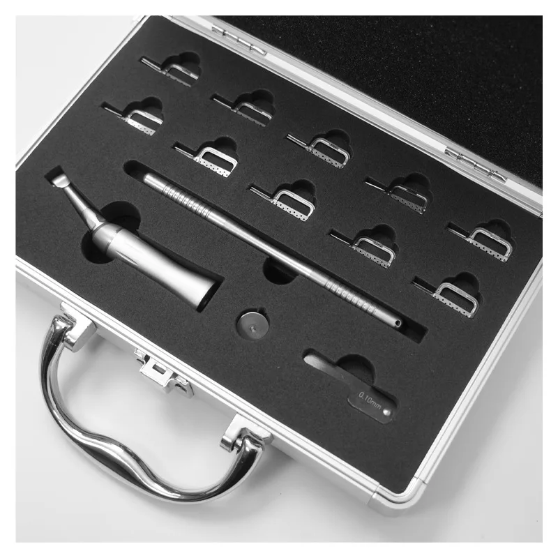 

Low speed bending machine set for cutting tools for surface glaze removal