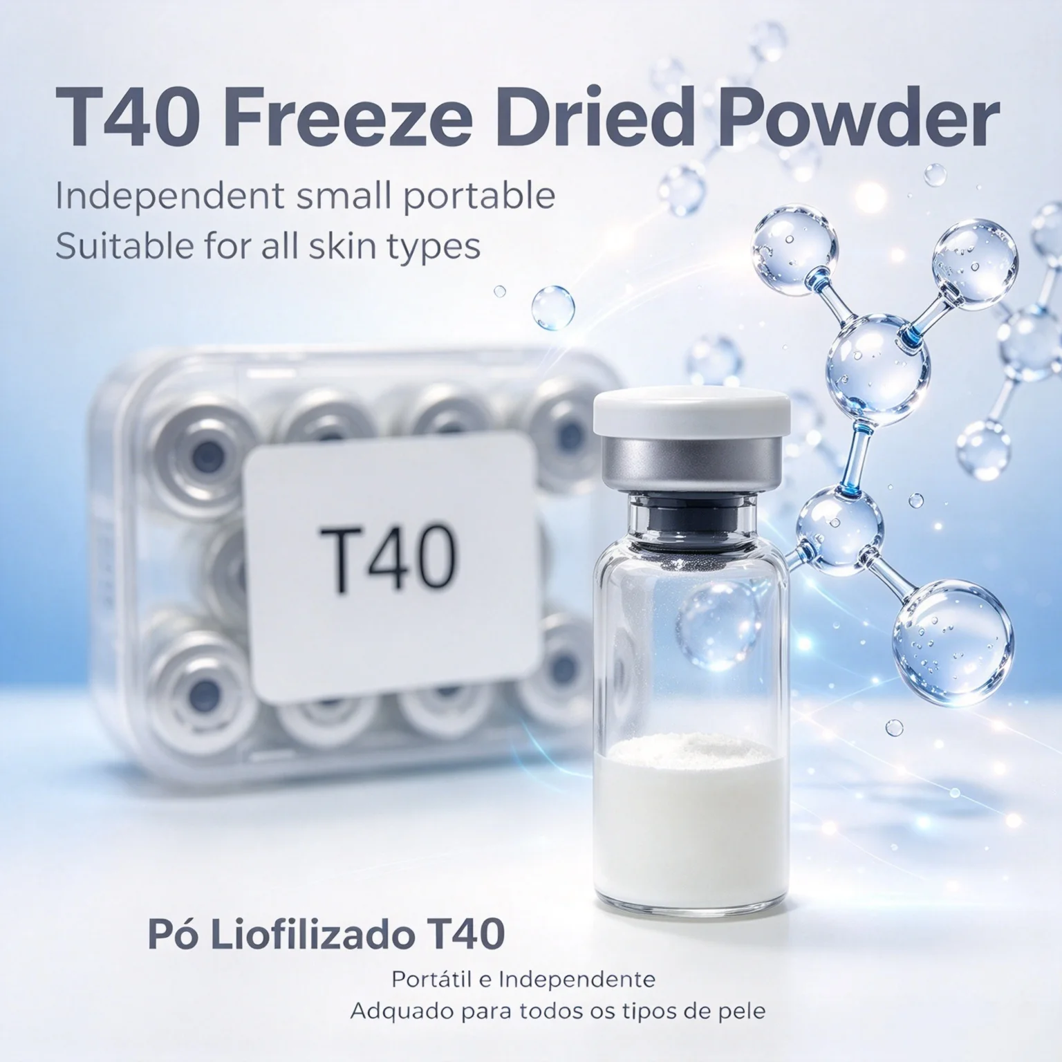 High-Quality  Freeze-Dried Powder, Repairs Skin Damage (Random Cap Colors, Production Date Subject to Actual Goods)