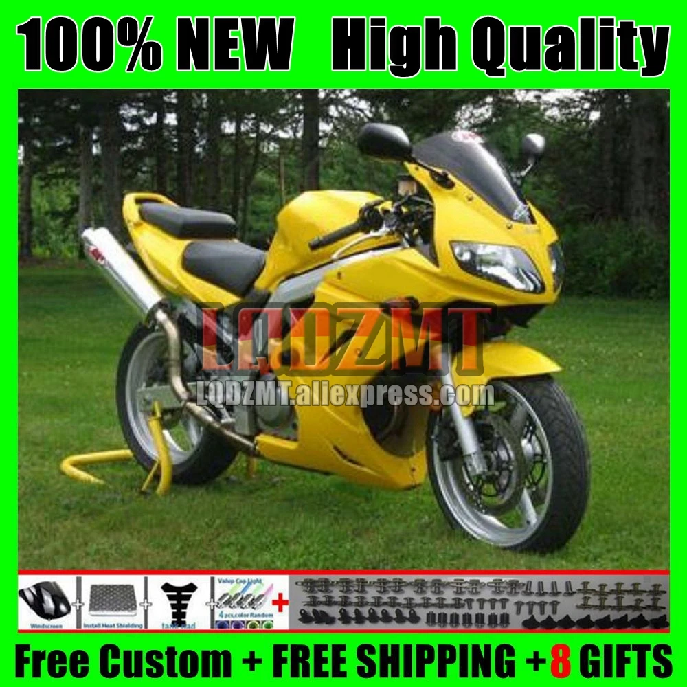 SV650S SV1000S For SUZUKI SV650 SV1000 S 2003 2004 Stock yellow 2005 2006 2007 20No.18  SV 650 1000 CC 08 09 10 11 12 13 Fairing